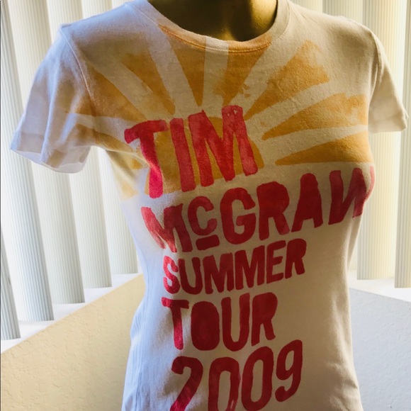 Collectible TIM McGRAW Summer Tour 2009 TEE S - Picture 3 of 6